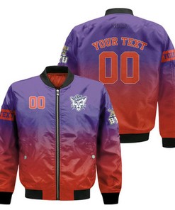 BYU Cougars Fadded Bomber Jacket - NCAA