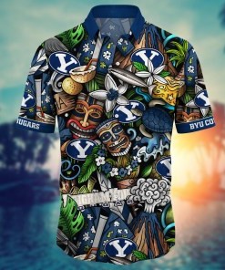 BYU Cougars NCAA Flower Hawaii Shirt For Fans Ver 16