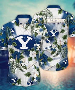 BYU Cougars NCAA Flower Hawaii Shirt For Fans Ver 27