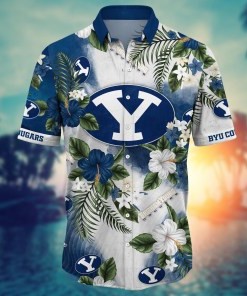 BYU Cougars NCAA Flower Hawaii Shirt For Fans Ver 27