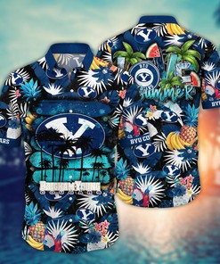 BYU Cougars NCAA Flower Hawaii Shirt For Fans Ver 34