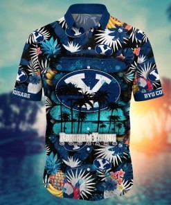 BYU Cougars NCAA Flower Hawaii Shirt For Fans Ver 34
