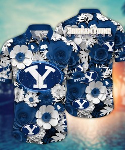 BYU Cougars NCAA Flower Hawaii Shirt For Fans Ver 35