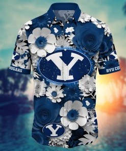 BYU Cougars NCAA Flower Hawaii Shirt For Fans Ver 35