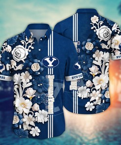 BYU Cougars NCAA Flower Hawaii Shirt For Fans Ver 36