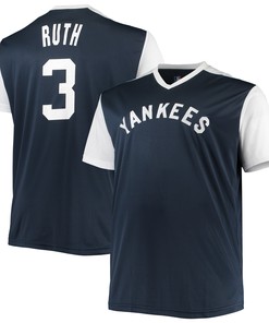 Babe Ruth New York Yankees Cooperstown Collection Player Replica Jersey - Navy/white Mlb