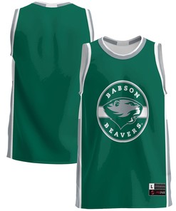 Babson Beavers Basketball Jersey - Green Ncaa