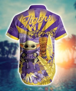 Baby Yoda Lsu Tigers NCAA Hawaiian Shirts