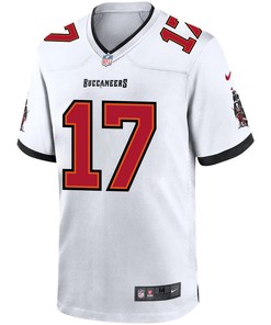 Baker Mayfield 17 Tampa Bay Buccaneers Men Game Jersey - White