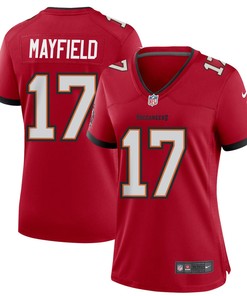 Baker Mayfield 17 Tampa Bay Buccaneers Women Game Jersey - Red