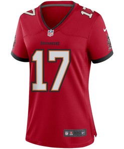 Baker Mayfield 17 Tampa Bay Buccaneers Women Game Jersey - Red