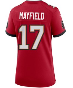 Baker Mayfield 17 Tampa Bay Buccaneers Women Game Jersey - Red
