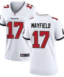 Baker Mayfield 17 Tampa Bay Buccaneers Women Game Jersey - White