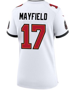 Baker Mayfield 17 Tampa Bay Buccaneers Women Game Jersey - White