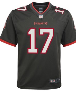 Baker Mayfield 17 Tampa Bay Buccaneers Youth Alternate Game Jersey - Pewter