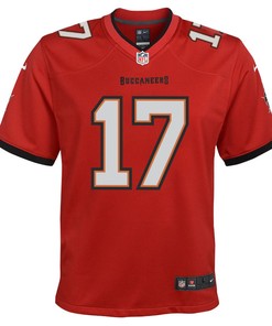 Baker Mayfield 17 Tampa Bay Buccaneers Youth Game Jersey - Red