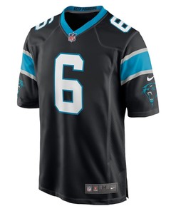 Baker Mayfield 6 Carolina Panthers Youth Player Game Jersey - Black