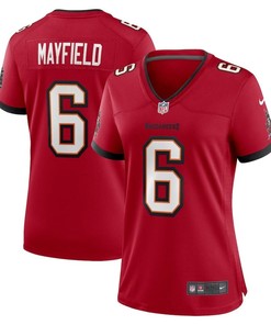 Baker Mayfield 6 Tampa Bay Buccaneers Women's Game Jersey - Red