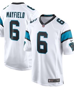 Baker Mayfield Carolina Panthers Game Player Jersey - White