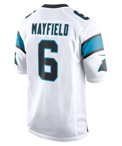 Baker Mayfield Carolina Panthers Game Player Jersey - White