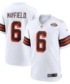Baker Mayfield Cleveland Browns 1946 Collection Alternate Game Jersey - White Nfl