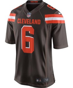 Baker Mayfield Cleveland Browns 2018 Nfl Draft First Round Pick Game Jersey - Brown