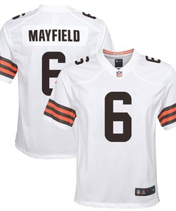 Baker Mayfield Cleveland Browns Game Jersey - White Nfl