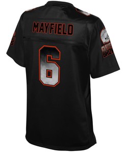 Baker Mayfield Cleveland Browns Nfl Pro Line Womens Smoke Fashion Jersey - Black