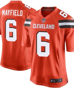Baker Mayfield Cleveland Browns Nike Game Jersey - Orange