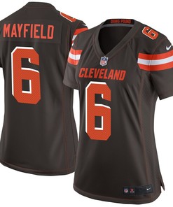 Baker Mayfield Cleveland Browns Nike Womens Game Jersey - Brown