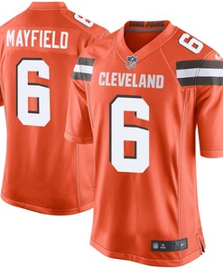 Baker Mayfield Cleveland Browns Nike Youth Player Game Jersey - Orange