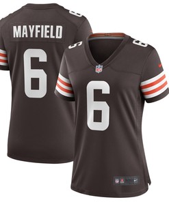 Baker Mayfield Cleveland Browns Womens Game Player Jersey - Brown Nfl