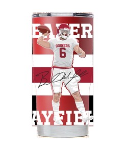 Baker Mayfield Crimson Tumbler - Tampa Bay Buccaneers Edition