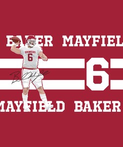 Baker Mayfield Crimson Tumbler - Tampa Bay Buccaneers Edition