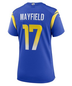 Baker Mayfield Los Angeles Rams Women's Game Player Jersey - Royal