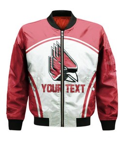 Ball State Cardinals Bomber Curve Style Sport- NCAA