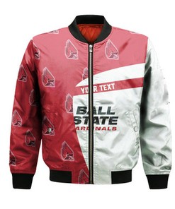 Ball State Cardinals Bomber Jacket Special Style - NCAA