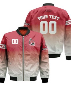Ball State Cardinals Fadded Bomber Jacket - NCAA