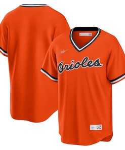 Baltimore Orioles Alternate Cooperstown Collection Team Jersey - Orange