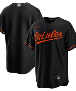 Baltimore Orioles Alternate Replica Team Jersey Black Mlb