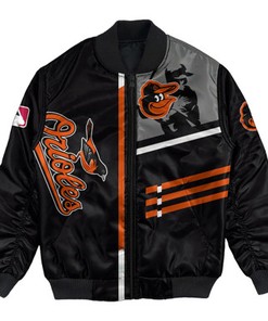 Baltimore Orioles Bomber Jacket Personalized Baseball For Fan - MLB