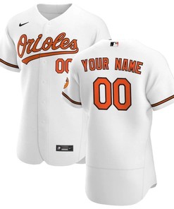 Baltimore Orioles Mlb 2020 Personalized Custom White Custom Jersey