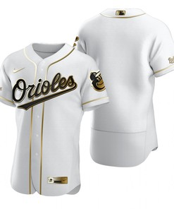 Baltimore Orioles Mlb Golden Brandedition White Jersey Gift For Orioles Fans