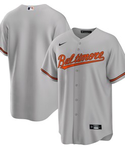 Baltimore Orioles Road Replica Team Jersey - Gray Mlb