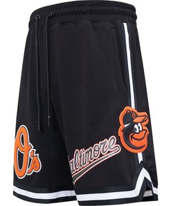 Baltimore Orioles Team Logo Shorts - Black, Men