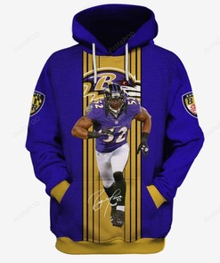 Baltimore Ravens 3D Hoodie Zip Hoodie 03