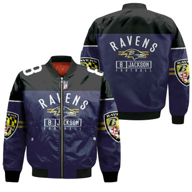 Baltimore Ravens 3D T Shirt Hoodie Jersey Bomber Jacket