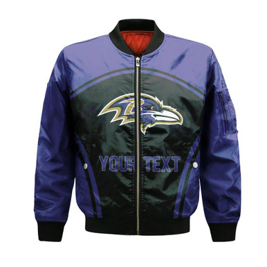 Baltimore Ravens Bomber Curve Style Sport- NFL