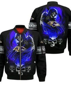 Baltimore Ravens Bomber Jacket 13 Sport Design