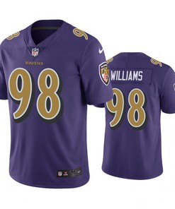 Baltimore Ravens Brandon Williams Purple Nike Color Rush Limited Jersey